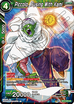 Piccolo, Fusing With Kami (BT17-076) [Ultimate Squad] | Fandemonia Ltd