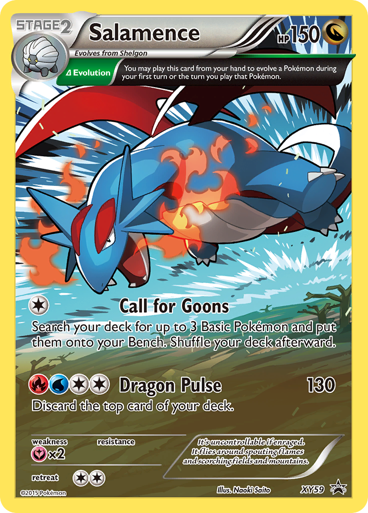 Salamence (XY59) [XY: Black Star Promos] | Fandemonia Ltd