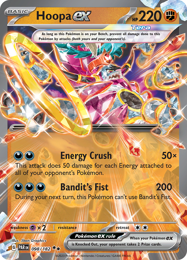 Hoopa ex (098/182) [Scarlet & Violet: Paradox Rift] | Fandemonia Ltd