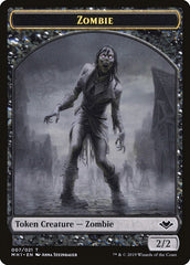 Marit Lage // Zombie Double-Sided Token [Modern Horizons Tokens] | Fandemonia Ltd