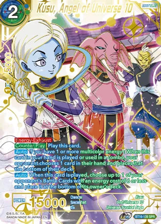 Kusu, Angel of Universe 10 (SPR) (BT16-139) [Realm of the Gods] | Fandemonia Ltd