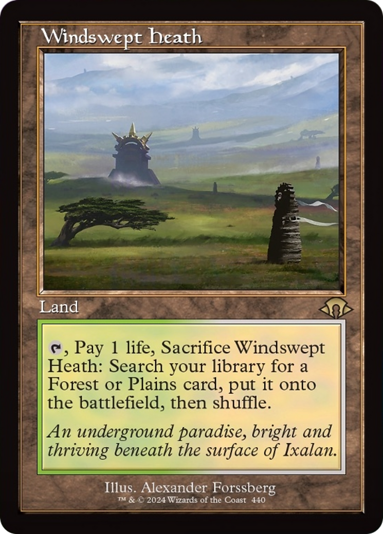 Windswept Heath (Retro) [Modern Horizons 3] | Fandemonia Ltd