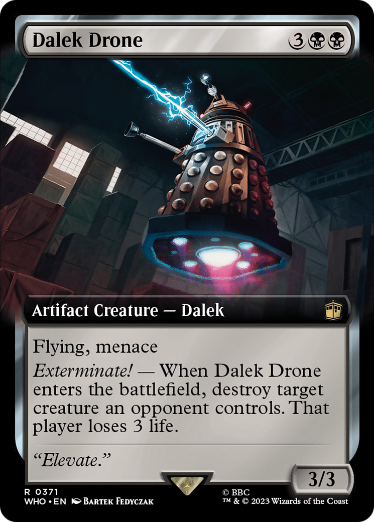 Dalek Drone (Extended Art) [Doctor Who] | Fandemonia Ltd