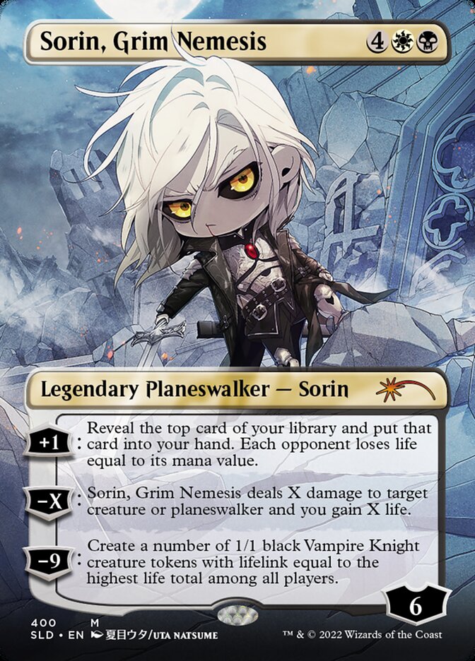 Sorin, Grim Nemesis (Borderless) [Secret Lair Drop Series] | Fandemonia Ltd