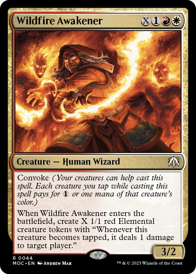 Wildfire Awakener [March of the Machine Commander] | Fandemonia Ltd