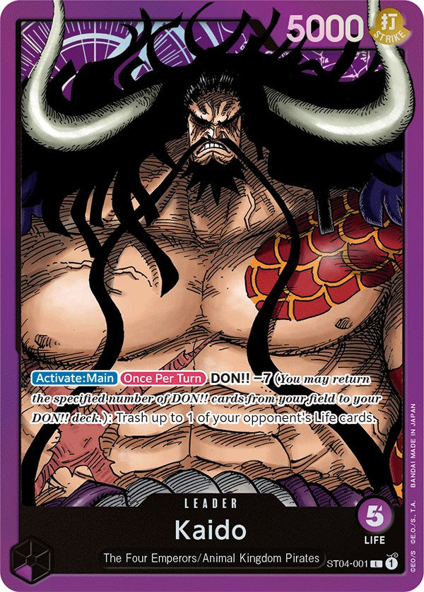 Kaido (001) [Starter Deck: Animal Kingdom Pirates] | Fandemonia Ltd