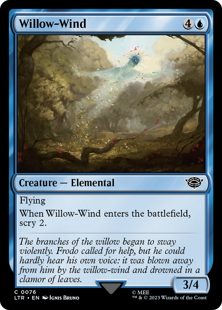 Willow-Wind [The Lord of the Rings: Tales of Middle-Earth] | Fandemonia Ltd