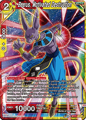 Beerus, Motivated Destruction (BT17-134) [Ultimate Squad] | Fandemonia Ltd