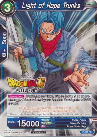 Light of Hope Trunks (Puzzle Hunt) (P-005) [Tournament Promotion Cards] | Fandemonia Ltd