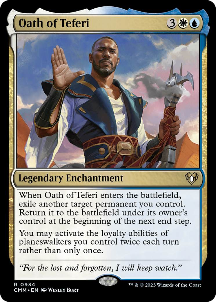 Oath of Teferi [Commander Masters] | Fandemonia Ltd