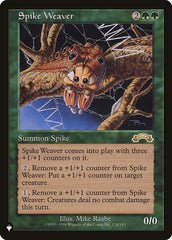 Spike Weaver [The List] | Fandemonia Ltd