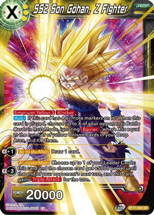 SS2 Son Gohan, Z Fighter (BT17-083) [Ultimate Squad] | Fandemonia Ltd