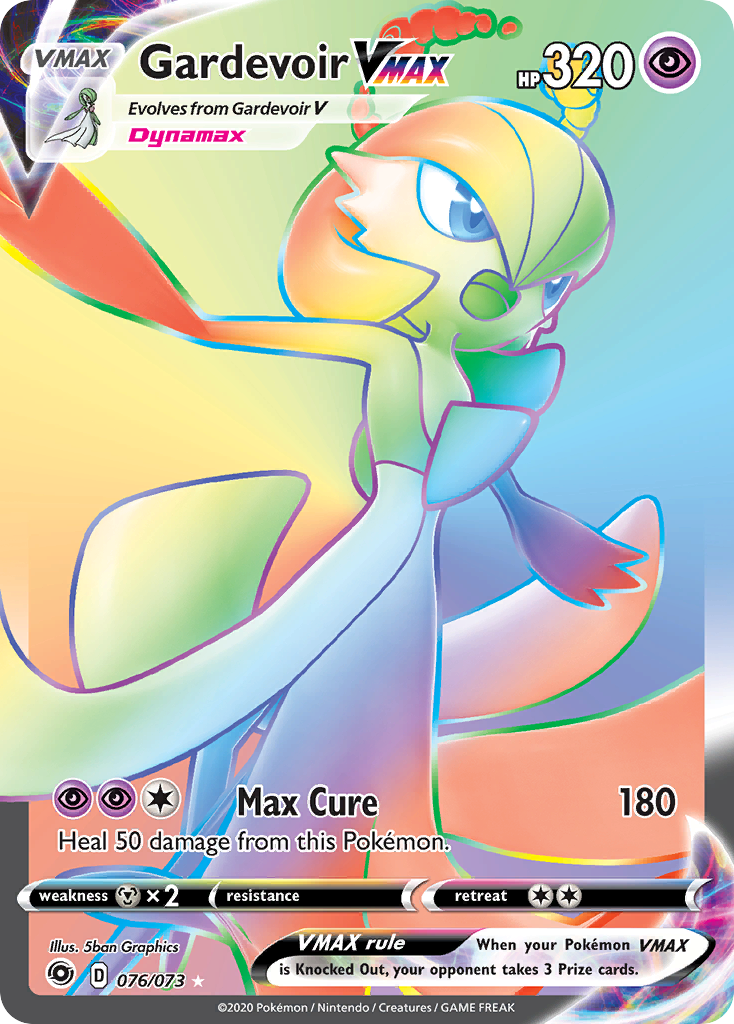 Gardevoir VMAX (076/073) [Sword & Shield: Champion's Path] | Fandemonia Ltd