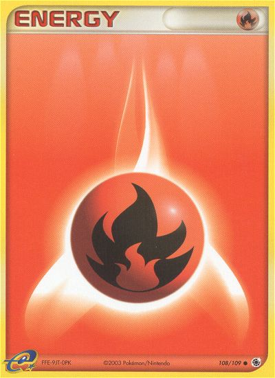 Fire Energy (108/109) [EX: Ruby & Sapphire] | Fandemonia Ltd