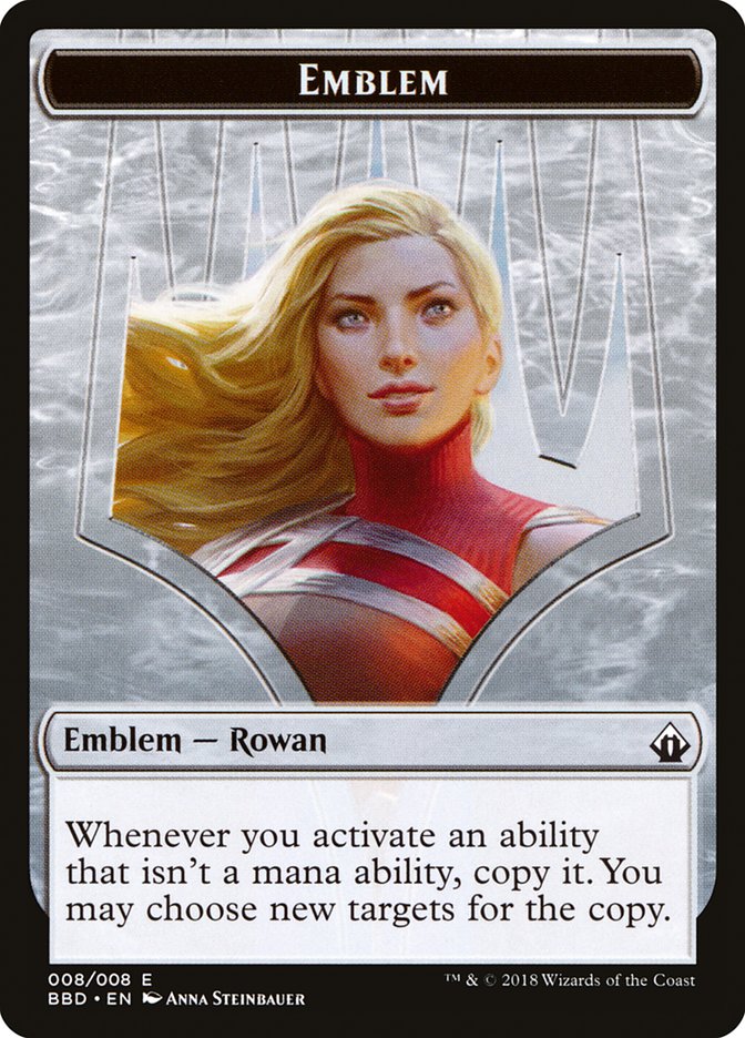 Rowan Kenrith Emblem [Battlebond Tokens] | Fandemonia Ltd