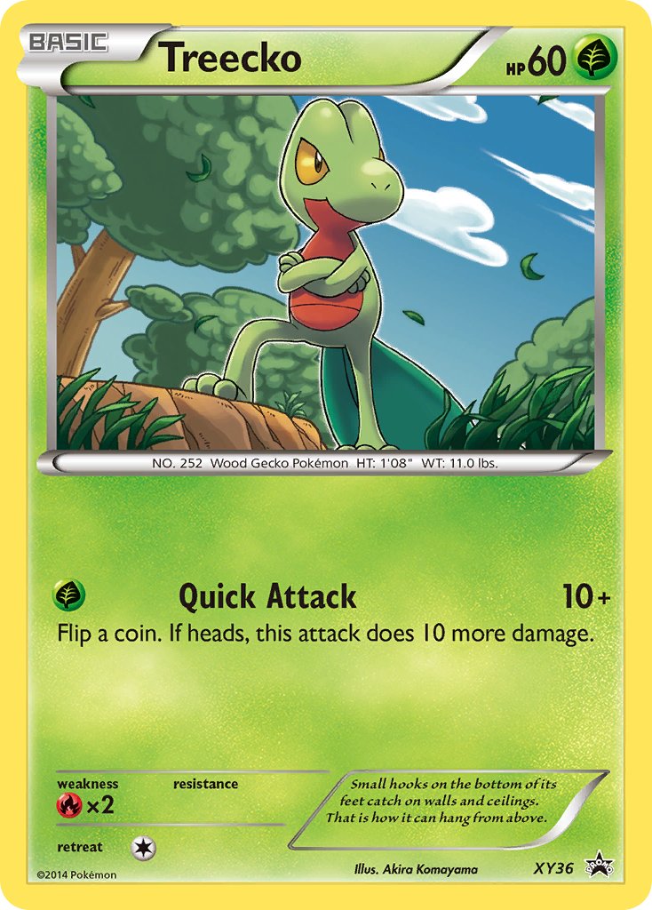 Treecko (XY36) [XY: Black Star Promos] | Fandemonia Ltd