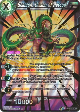 Shenron, Unison of Rescue (BT10-125) [Rise of the Unison Warrior 2nd Edition] | Fandemonia Ltd