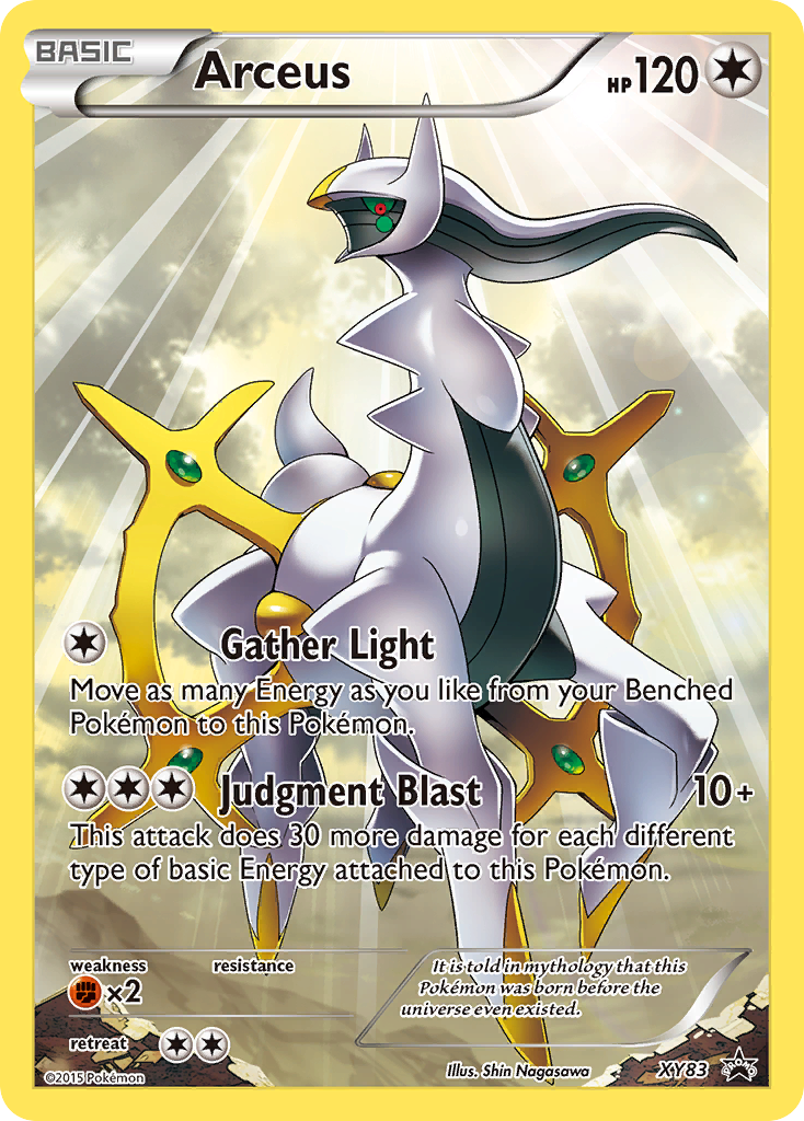 Arceus (XY83) [XY: Black Star Promos] | Fandemonia Ltd