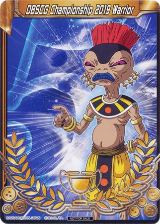 DBSCG Championship 2019 Warrior (Merit Card) - Universe 5 "Arak" (5) [Tournament Promotion Cards] | Fandemonia Ltd