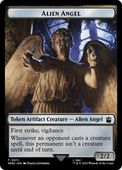 Alien Angel // Alien Insect Double-Sided Token [Doctor Who Tokens] | Fandemonia Ltd