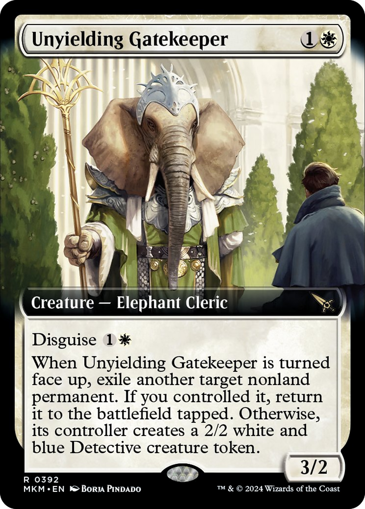 Unyielding Gatekeeper (Extended Art) [Murders at Karlov Manor] | Fandemonia Ltd