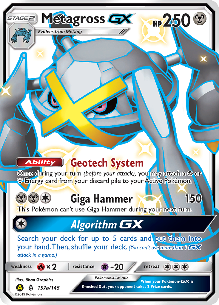 Metagross GX (157a/145) [Alternate Art Promos] | Fandemonia Ltd