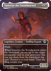 Samwise the Stouthearted (Borderless Alternate Art) [The Lord of the Rings: Tales of Middle-Earth] | Fandemonia Ltd