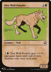 Dire Wolf Prowler (Showcase) [The List] | Fandemonia Ltd