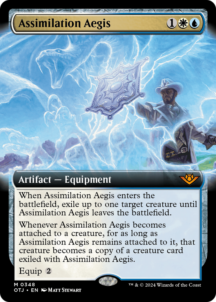 Assimilation Aegis (Extended Art) [Outlaws of Thunder Junction] | Fandemonia Ltd