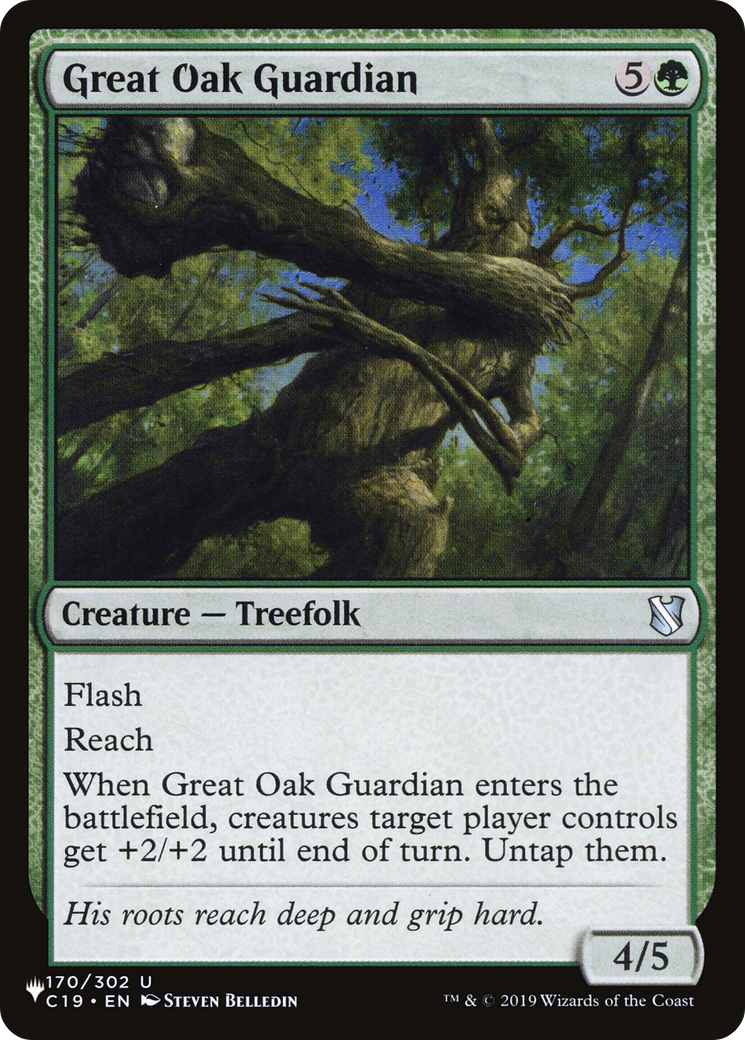 Great Oak Guardian [The List] | Fandemonia Ltd