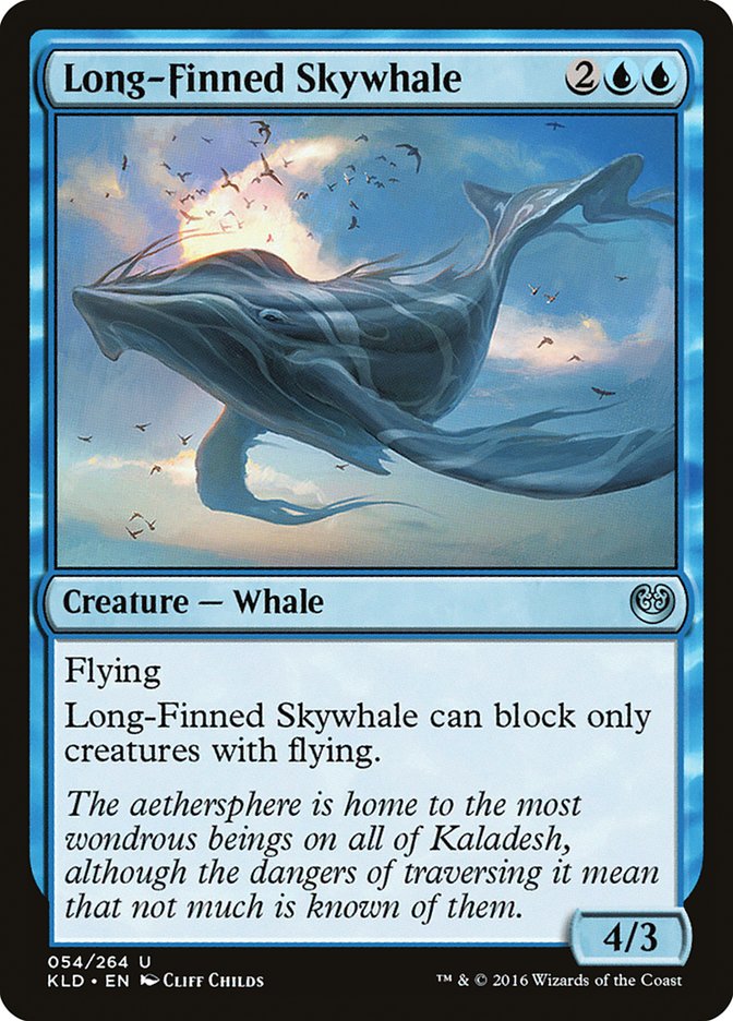 Long-Finned Skywhale [Kaladesh] | Fandemonia Ltd