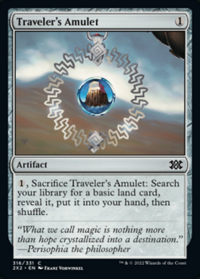 Traveler's Amulet [Double Masters 2022] | Fandemonia Ltd