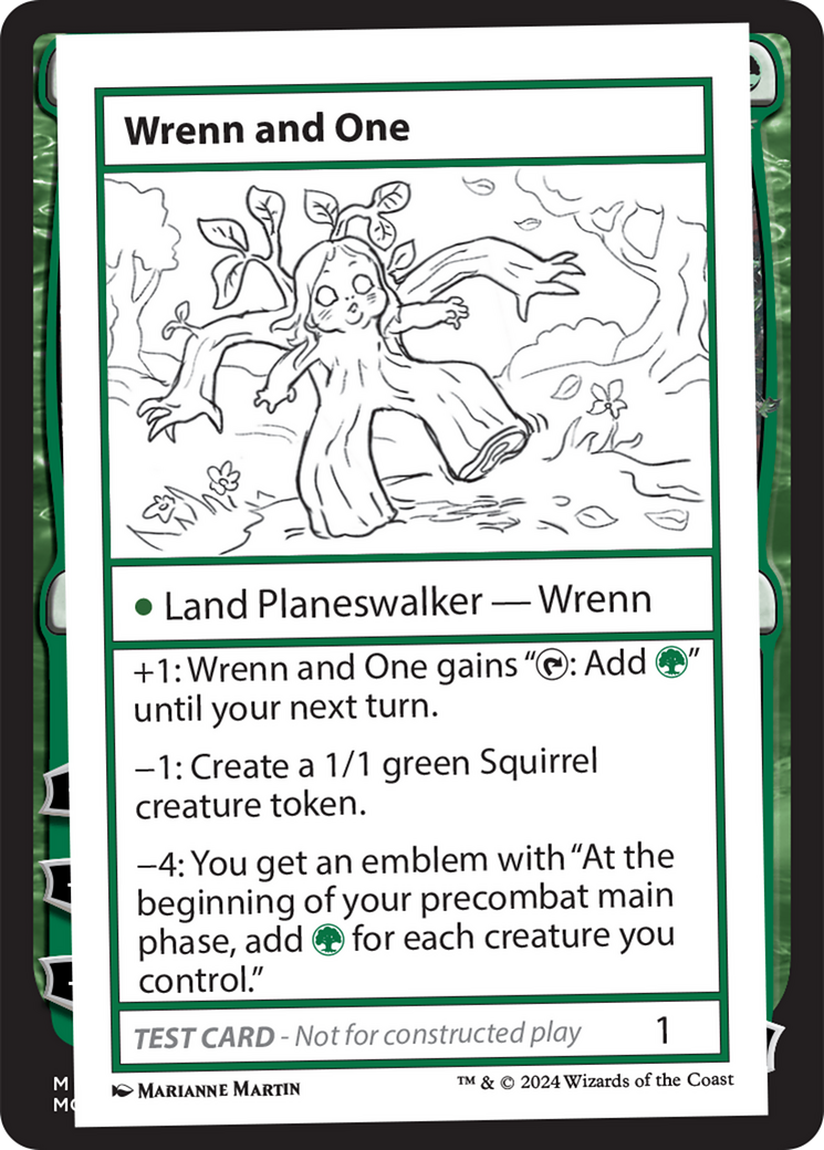 Wrenn and One [Mystery Booster 2 Playtest Cards] | Fandemonia Ltd