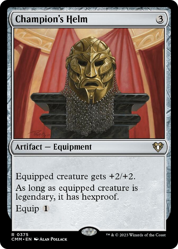 Champion's Helm [Commander Masters] | Fandemonia Ltd