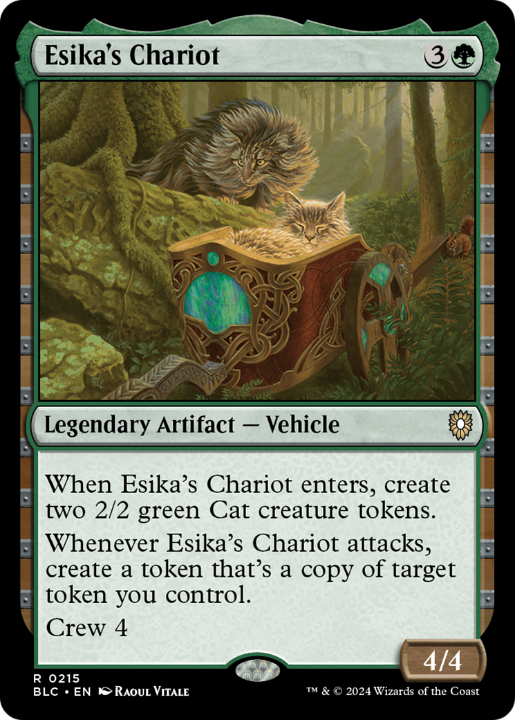 Esika's Chariot [Bloomburrow Commander] | Fandemonia Ltd