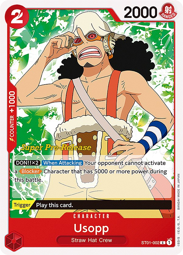 Usopp [Super Pre-Release Starter Deck: Straw Hat Crew] | Fandemonia Ltd