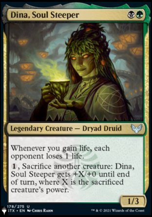 Dina, Soul Steeper [The List] | Fandemonia Ltd