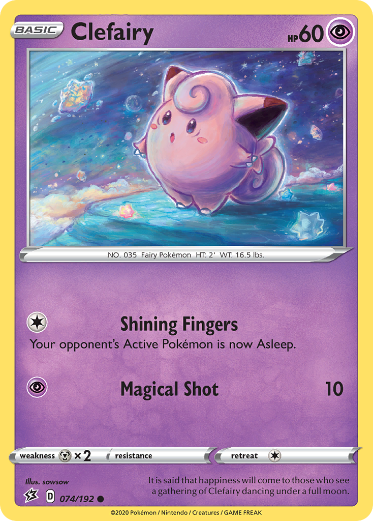 Clefairy (074/192) [Sword & Shield: Rebel Clash] | Fandemonia Ltd