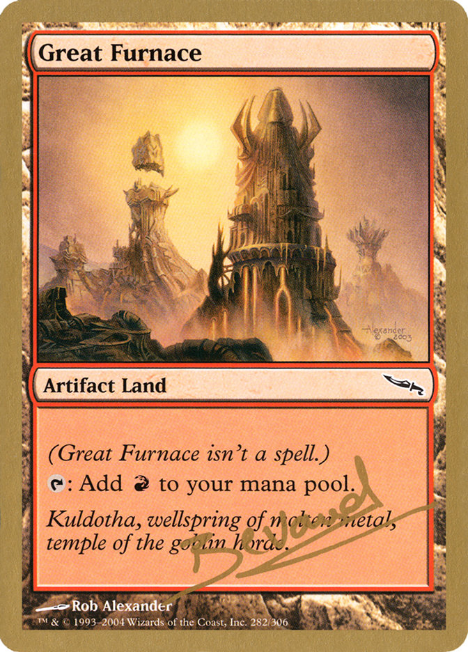 Great Furnace (Manuel Bevand) [World Championship Decks 2004] | Fandemonia Ltd