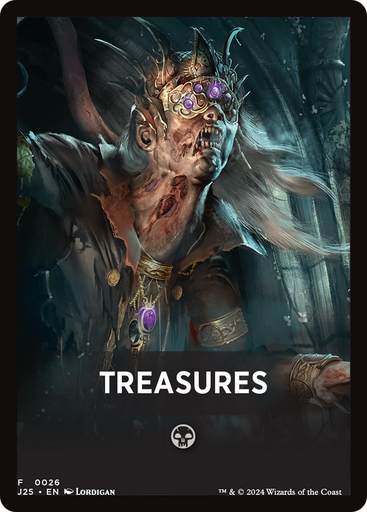 Treasures Theme Card [Foundations Jumpstart Front Cards] | Fandemonia Ltd