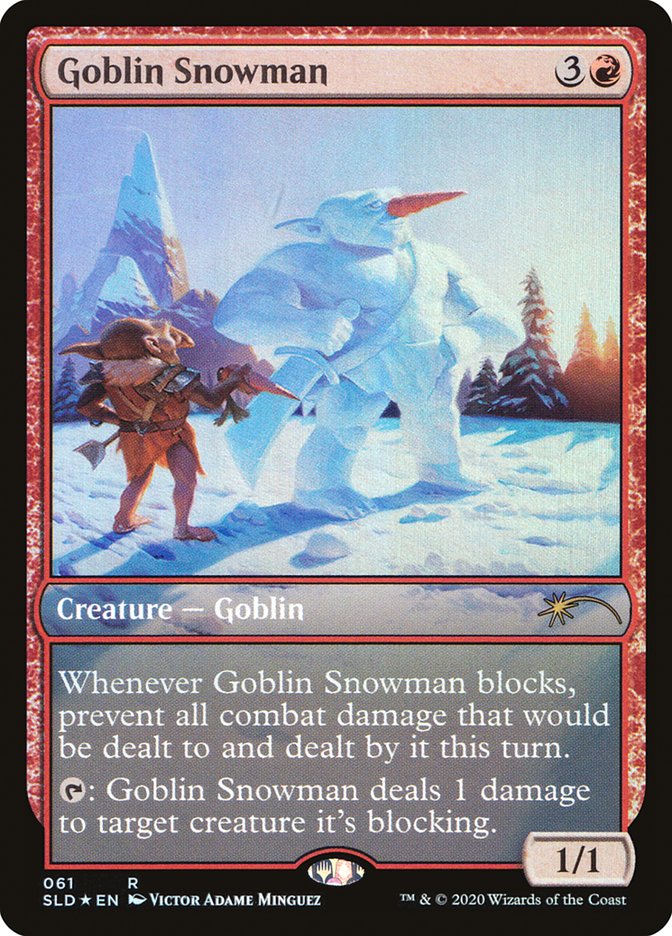 Goblin Snowman [Secret Lair Drop Series] | Fandemonia Ltd