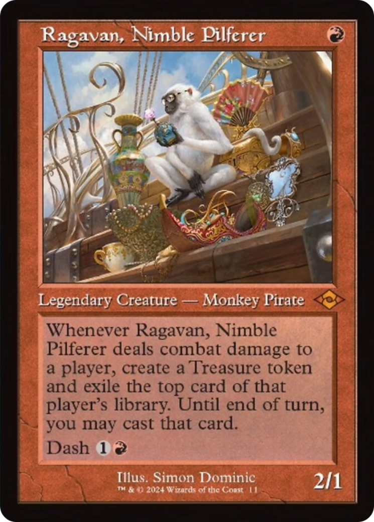 Ragavan, Nimble Pilferer (Retro) [Modern Horizons 2] | Fandemonia Ltd