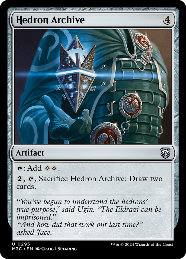 Hedron Archive (Ripple Foil) [Modern Horizons 3 Commander] | Fandemonia Ltd