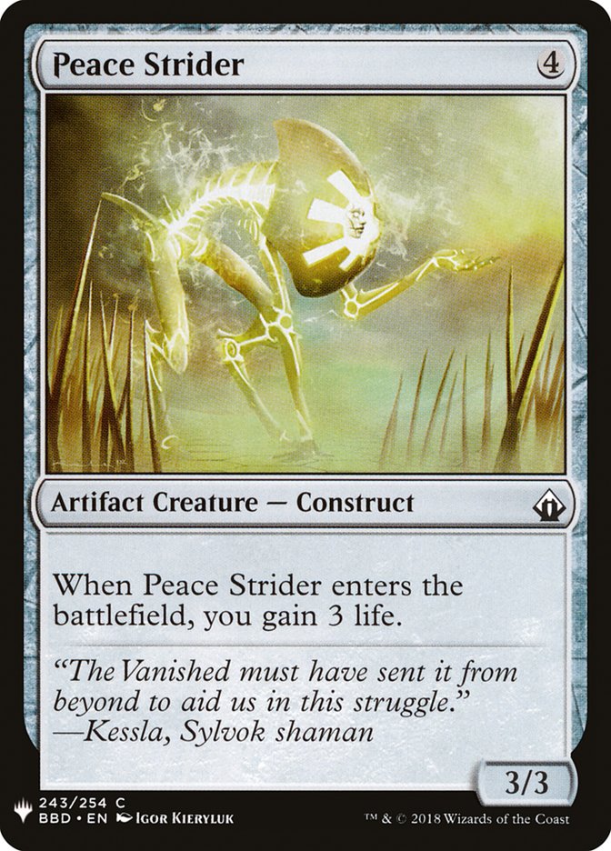 Peace Strider [Mystery Booster] | Fandemonia Ltd