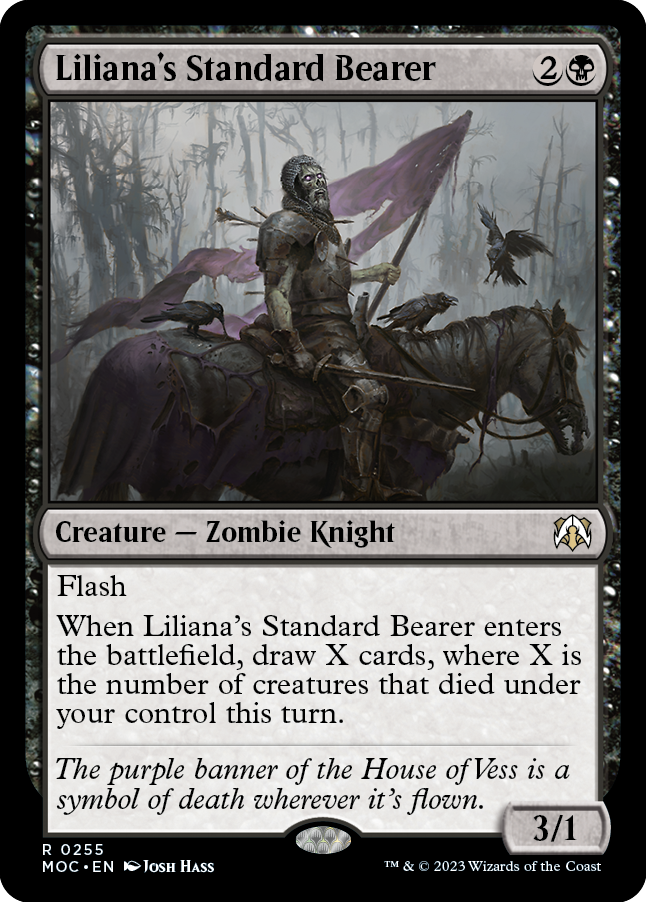 Liliana's Standard Bearer [March of the Machine Commander] | Fandemonia Ltd