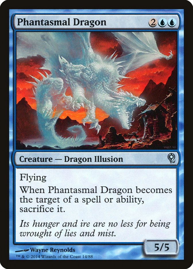 Phantasmal Dragon [Duel Decks: Jace vs. Vraska] | Fandemonia Ltd