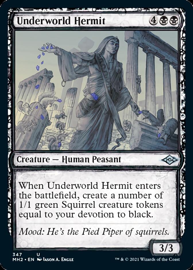 Underworld Hermit (Sketch) [Modern Horizons 2] | Fandemonia Ltd