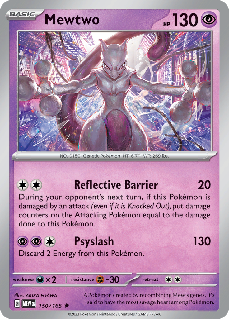 Mewtwo (150/165) [Scarlet & Violet 151] | Fandemonia Ltd