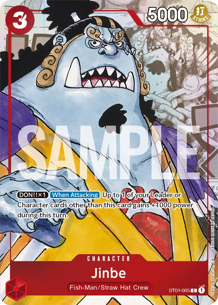 Jinbe (Alternate Art) [One Piece Promotion Cards] | Fandemonia Ltd