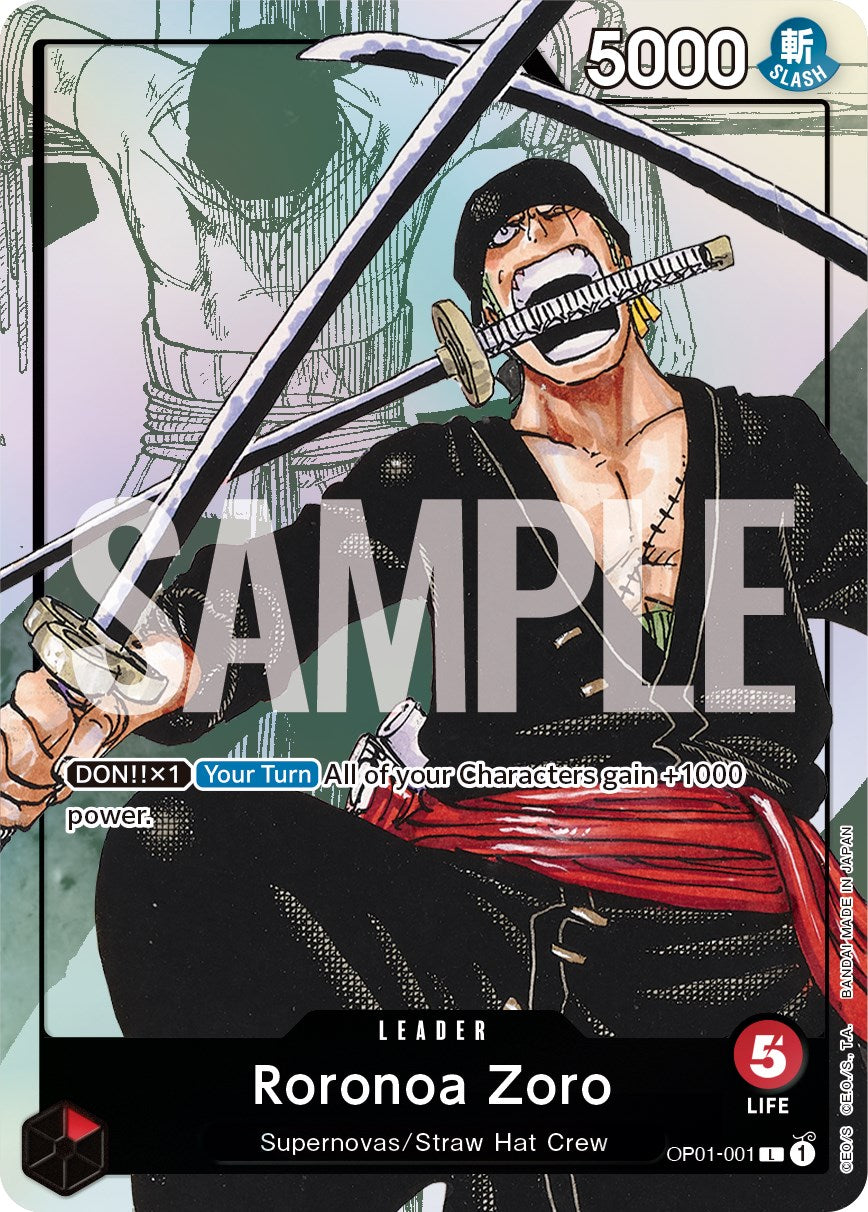 Roronoa Zoro (Alternate Art) [One Piece Promotion Cards] | Fandemonia Ltd